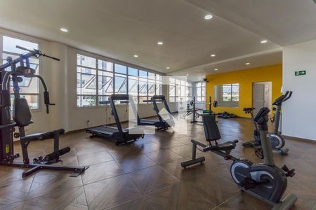 Studio para alugar com 43m², 1 quarto e 1 vaga Studio para alugar com 43m², 1 quarto e 1 vagaÁrea comum - Academia