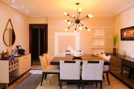 Sala de Jantar de apartamento à venda com 3 quartos, 140m² em Centro, Santo André