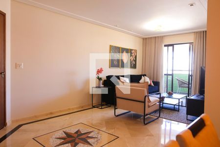 Sala de apartamento à venda com 3 quartos, 140m² em Centro, Santo André