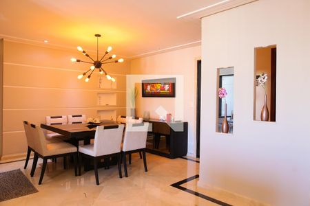 Sala de Jantar de apartamento à venda com 3 quartos, 140m² em Centro, Santo André