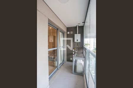 Varanda da Sala de kitnet/studio à venda com 1 quarto, 28m² em Butantã, São Paulo