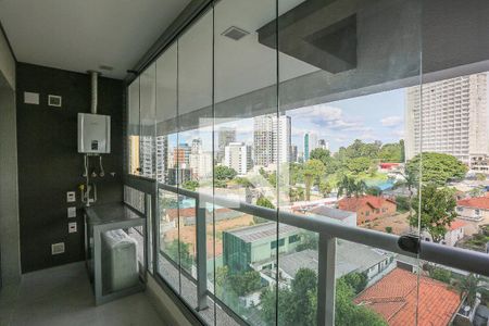 Varanda da Sala de kitnet/studio à venda com 1 quarto, 28m² em Butantã, São Paulo