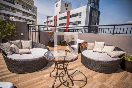 Studio para alugar com 25m², 1 quarto e sem vagaCobertura