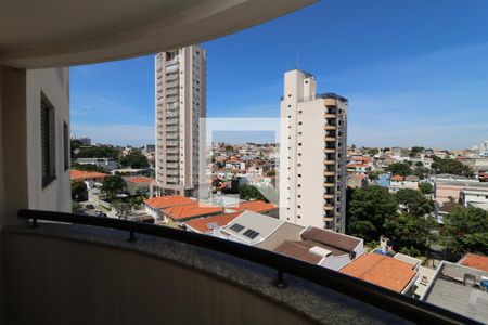 Varanda da Sala de apartamento para alugar com 3 quartos, 97m² em Jardim Avelino, São Paulo