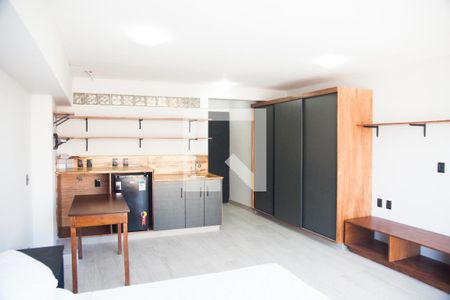 Studio para alugar com 37m², 1 quarto e sem vaga Studio para alugar com 37m², 1 quarto e sem vagaSala/Quarto