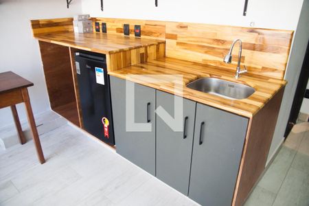 Studio para alugar com 37m², 1 quarto e sem vaga Studio para alugar com 37m², 1 quarto e sem vagaCozinha - Armários