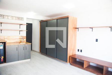 Studio para alugar com 37m², 1 quarto e sem vaga Studio para alugar com 37m², 1 quarto e sem vagaSala/Quarto