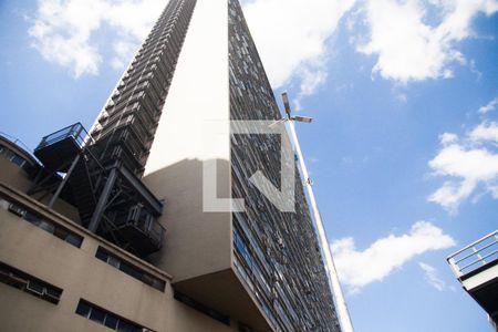 Fachada do Prédio de kitnet/studio para alugar com 1 quarto, 37m² em Centro Histórico de São Paulo, São Paulo