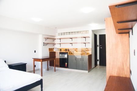Studio para alugar com 37m², 1 quarto e sem vaga Studio para alugar com 37m², 1 quarto e sem vagaSala/Quarto