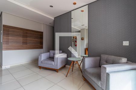 Apartamento para alugar com 49m², 2 quartos e 1 vagaÁrea comum - Hall Social