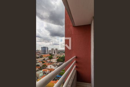 Sacada da Sala de apartamento para alugar com 2 quartos, 49m² em Parque Industriario, Santo André