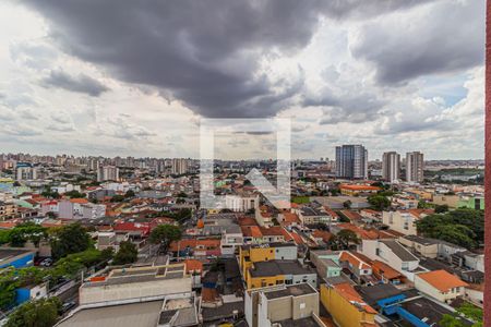 Vista da Sacada da Sala de apartamento para alugar com 2 quartos, 49m² em Parque Industriario, Santo André