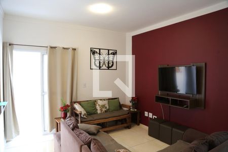 Sala de apartamento para alugar com 2 quartos, 78m² em Real, Praia Grande