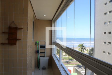 Sala/Varanda de apartamento para alugar com 2 quartos, 78m² em Real, Praia Grande