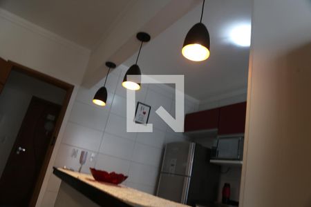 Cozinha de apartamento para alugar com 2 quartos, 78m² em Real, Praia Grande