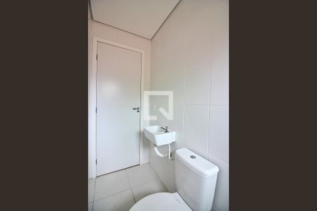 Banheiro Social de apartamento para alugar com 1 quarto, 20m² em Rudge Ramos, São Bernardo do Campo