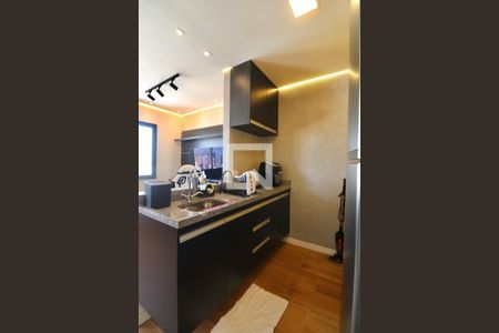 Cozinha de kitnet/studio à venda com 1 quarto, 26m² em Bela Vista, São Paulo