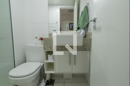 Apartamento à venda com 65m², 2 quartos e 2 vagasBanheiro Social