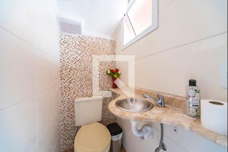 Lavabo de casa de condomínio à venda com 2 quartos, 72m² em Vila Metalúrgica, Santo André