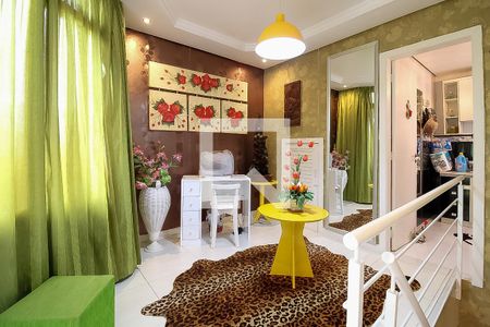 Sala de jantar de casa de condomínio à venda com 2 quartos, 150m² em Centro, Canoas