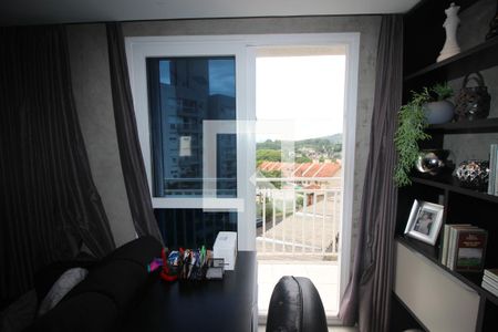 Vista da Sala de apartamento à venda com 2 quartos, 87m² em Jardim Itu, Porto Alegre
