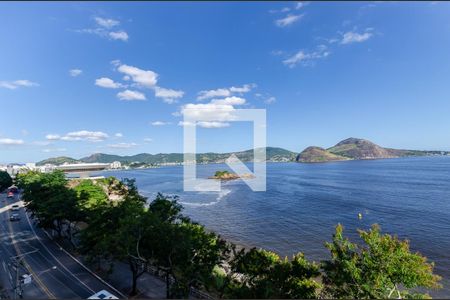 Vista da Sala de apartamento à venda com 4 quartos, 321m² em Boa Viagem, Niterói
