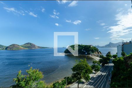 Vista da Sala de apartamento à venda com 4 quartos, 321m² em Boa Viagem, Niterói