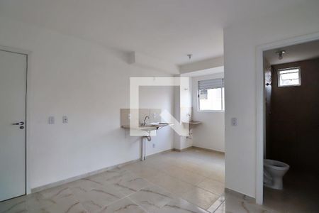 Sala de apartamento para alugar com 2 quartos, 62m² em Jardim Vila Rica, Santo André
