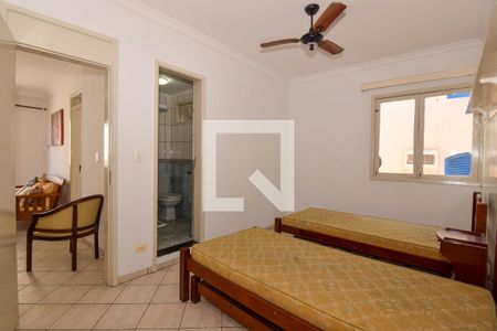 Suíte 1 de apartamento para alugar com 2 quartos, 65m² em Tombo, Guarujá