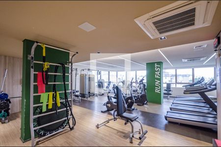 Studio para alugar com 50m², 1 quarto e 1 vagaAcademia