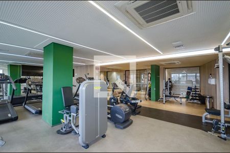 Studio para alugar com 50m², 1 quarto e 1 vagaAcademia