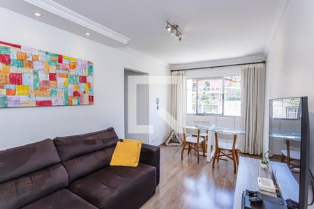 Sala de apartamento para alugar com 2 quartos, 65m² em Moinho Velho, São Paulo