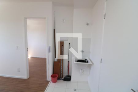Apartamento para alugar com 24m², 1 quarto e sem vagaDetalhe da area de serviço