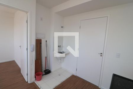 Apartamento para alugar com 24m², 1 quarto e sem vagaDetalhe da area de serviço