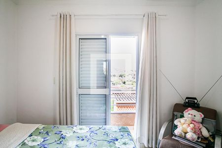 Suíte de apartamento à venda com 3 quartos, 84m² em Vila Tibiriçá, Santo André