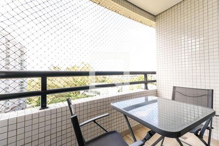 Varanda da Sala de apartamento para alugar com 2 quartos, 60m² em Vila Andrade, São Paulo