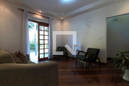 Sala de casa de condomínio para alugar com 4 quartos, 395m² em Parque Monte Alegre, Taboão da Serra
