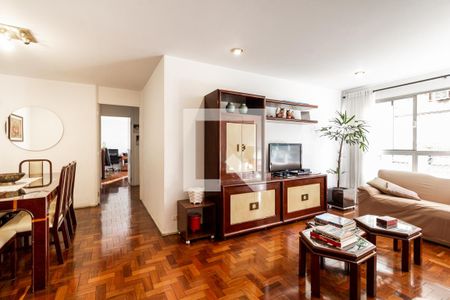 Sala de Apartamento com 3 quartos, 117m² Itaim Bibi