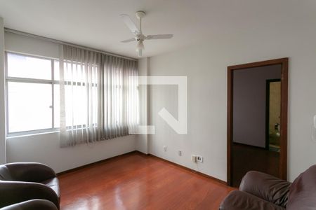 Sala de apartamento para alugar com 1 quarto, 35m² em Lourdes, Belo Horizonte