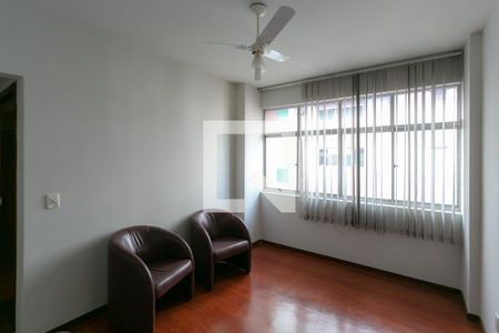 Sala de apartamento para alugar com 1 quarto, 35m² em Lourdes, Belo Horizonte