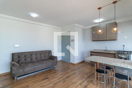 Sala de Estar de apartamento para alugar com 1 quarto, 43m² em Santana, São Paulo