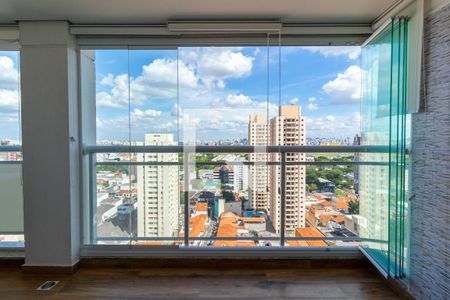 Varanda da Sala de apartamento para alugar com 1 quarto, 43m² em Santana, São Paulo