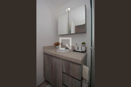 Studio para alugar com 35m², 1 quarto e 1 vaga Studio para alugar com 35m², 1 quarto e 1 vagaBanheiro