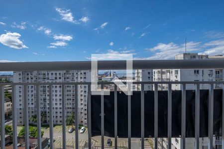 Varanda de apartamento para alugar com 2 quartos, 50m² em São Cristóvão, Rio de Janeiro