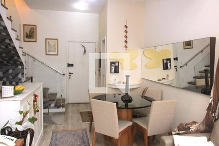 Sala de apartamento para alugar com 1 quarto, 70m² em Gonzaga, Santos