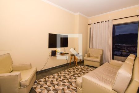 Sala de apartamento para alugar com 3 quartos, 90m² em Parque Enseada, Guarujá