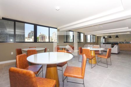 Studio à venda com 43m², 1 quarto e 1 vaga Studio à venda com 43m², 1 quarto e 1 vagaÁrea comum - Salão de festas