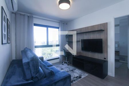 SALA de apartamento para alugar com 1 quarto, 42m² em Jardim do Salso, Porto Alegre