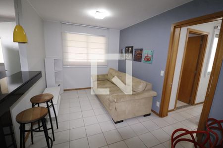 Apartamento para alugar com 37m², 1 quarto e 1 vagaSala