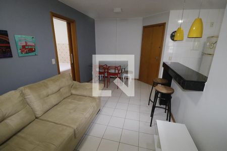 Sala de apartamento à venda com 1 quarto, 37m² em Guará Ii, Brasília